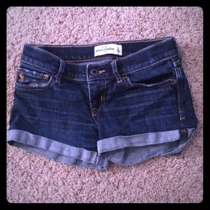 Cool jean shorts.